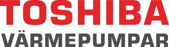 Toshiba logotyp – Värmekomfort i Väst: Värme & Kyla när du behöver. Luftvärmepumpar med god kvalitet och elegant design.