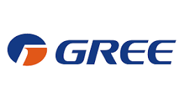 Gree logotyp – Värmekomfort i Väst: Värme & Kyla när du behöver. En del av vårt utbud av luftvärmepumpar för olika behov.