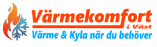 värmekomfort i väst logotyp - värme & kyla när du behöver
